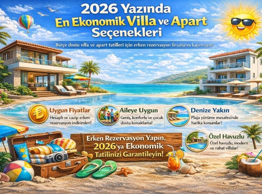 Die günstigsten Villen und Apartments für den Sommer 2026