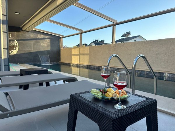 Villa Berfina | Fethiye'de Hamamlı, Saunalı & 11 Metre Havuzlu Villa