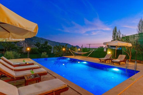 Villa Bianca | Kalkan İslamlar'da 50 m² Havuzlu Doğa Villası