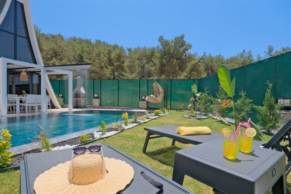 Villa Bosco Due | Fethiye Çalış Kiralık Jakuzili Villa