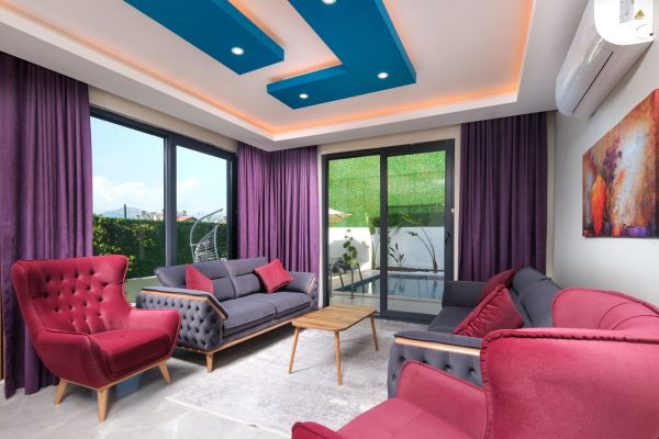 Villa Emsal | Fethiye Merkezde Jakuzili Tatil Villası