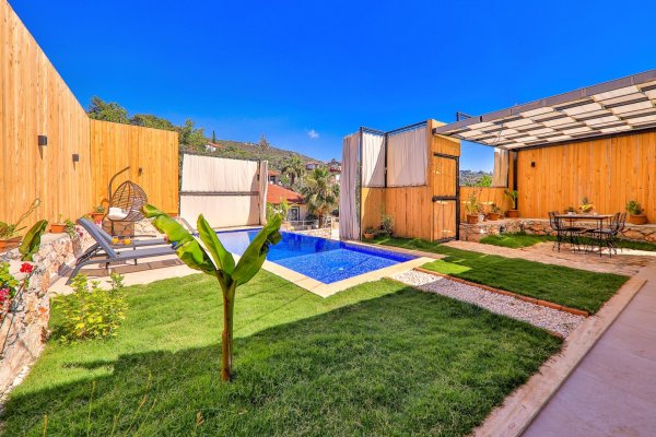 Villa Fresia Aras | Kalkan Patara Jakuzili Balayı Villası