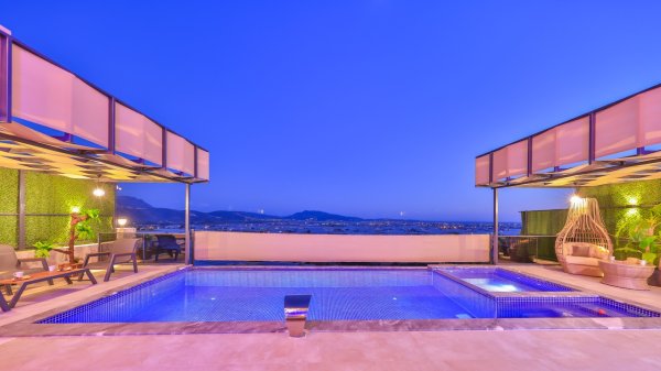 Villa Gülizar | Kalkan'da Jakuzili Lüks Kiralık Villa