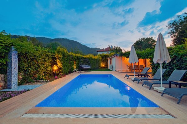 Villa Lemonia Luxury | Fethiye Kayaköy'de Korunaklı Balayı Villası