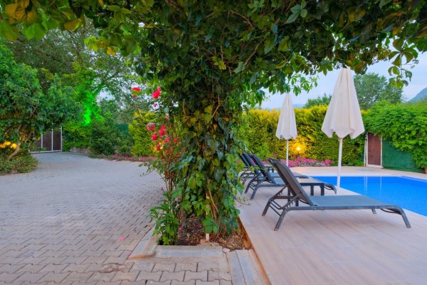 Villa Lemonia Luxury | Fethiye Kayaköy'de Korunaklı Balayı Villası