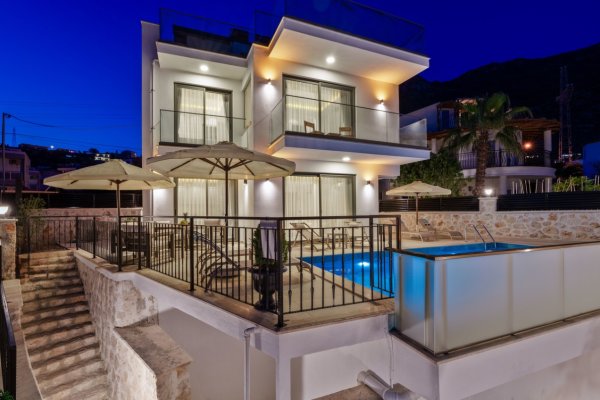 Villa Lorenzo  | Kalkan Kızıltaş Deniz Manzaralı Lüks Villa