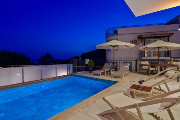 Villa Lorenzo  | Kalkan Kızıltaş Deniz Manzaralı Lüks Villa