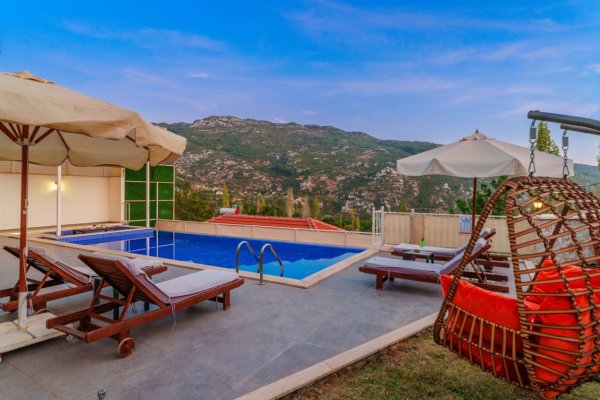 Villa Masterpiece | Kalkan İslamlar'da Tam Korunaklı Jakuzili Villa