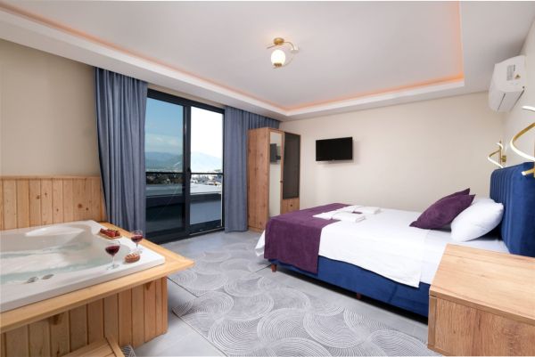 Villa Meltem | Fethiye Merkezde Jakuzili Tatil Villası