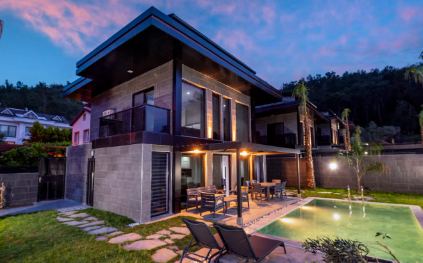 Villa Diamante 2 | Fethiye Göcek’te Denize Yakın, Jakuzili Lüks Villa-