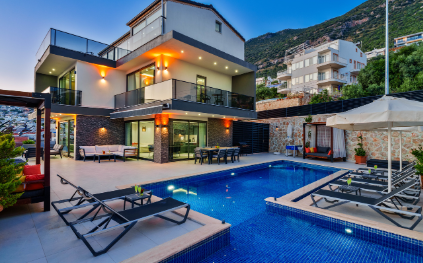 Villa Ganador | Kapalı Havuzlu & Hamamlı Lüks Villa