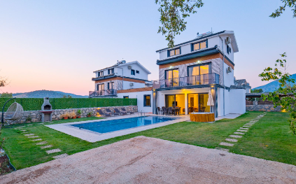 Villa Levanto 1 | Fethiye Hisarönü'nde Kapalı Havuzlu Yeni Lüks Villa