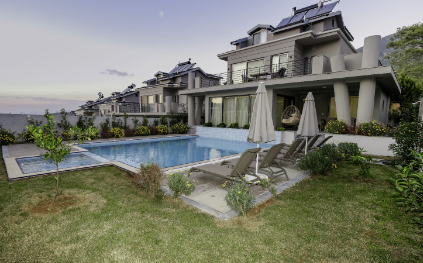 Villa Oscara | Ovacık'ta 3 Odalı Geniş Havuzlu Lüks Villa
